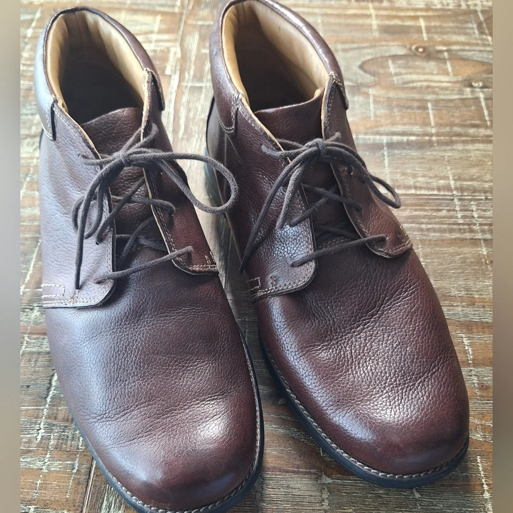 Johnston & Murphy Copeland Chukka Boots Men’s 13‎ M Brown Sheepskin